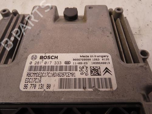 Used Engine control unit (ECU) PEUGEOT 207 SW (WK_) 1.6 HDi (92 hp) 16913412