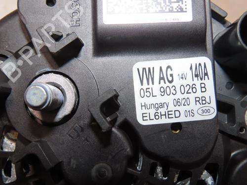 Alternador VW GOLF VIII (CD1, DA1) 2.0 TDI (150 hp) 31283829