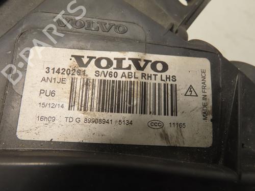 Used Left headlight VOLVO V60 I (155) D4 (181 hp) 29442249