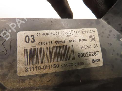 Faro derecho PEUGEOT 108 1.2 (82 hp) 31634473