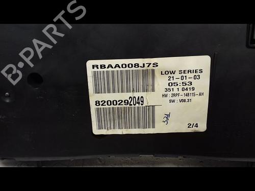 Instrument cluster RENAULT MEGANE II (BM0/1_, CM0/1_) 1.9 dCi (BM0G, CM0G) | BP23151258C47 