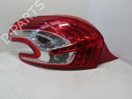 Used Left taillight PEUGEOT 208 I (CA_, CC_) 1.4 HDi (68 hp) 30954975
