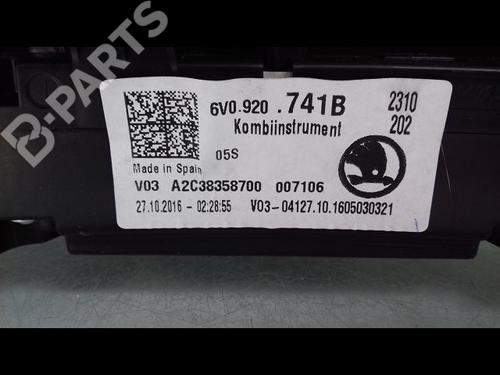 Instrument cluster SKODA FABIA III Estate (NJ5) 1.4 TDI | BP8982628C47 