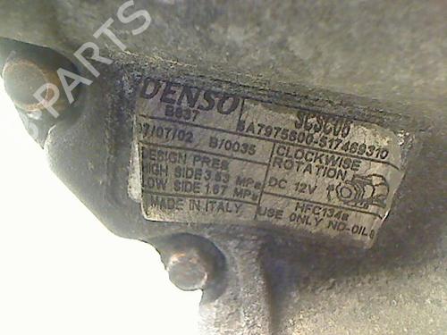 Used AC compressor LANCIA YPSILON (843_) 1.3 D Multijet (843.AXH1A, 843.AXE1A) (105 hp) 8980170