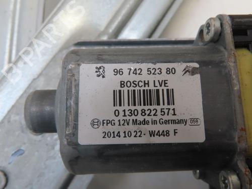 Used Front right window mechanism PEUGEOT 208 I (CA_, CC_) 1.0 VTi (68 hp) 24137477