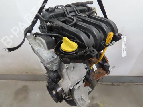 Motor Motor RENAULT CLIO II (BB_, CB_) 1.2 16V (BB05, BB0W, BB11, BB27, BB2T, BB2U, BB2V, CB05,... (75 hp) 34573074 34573074