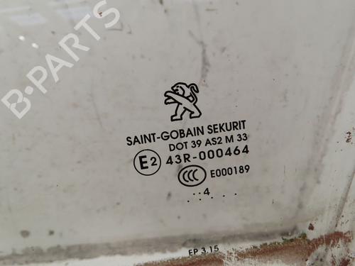 Used Front left door window PEUGEOT 208 I (CA_, CC_) 1.6 HDi (92 hp) 30979890