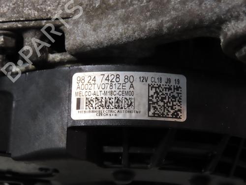 Used Alternator PEUGEOT PARTNER Box Body/MPV (K9) 1.5 BlueHDi 100 (102 hp) 20653173