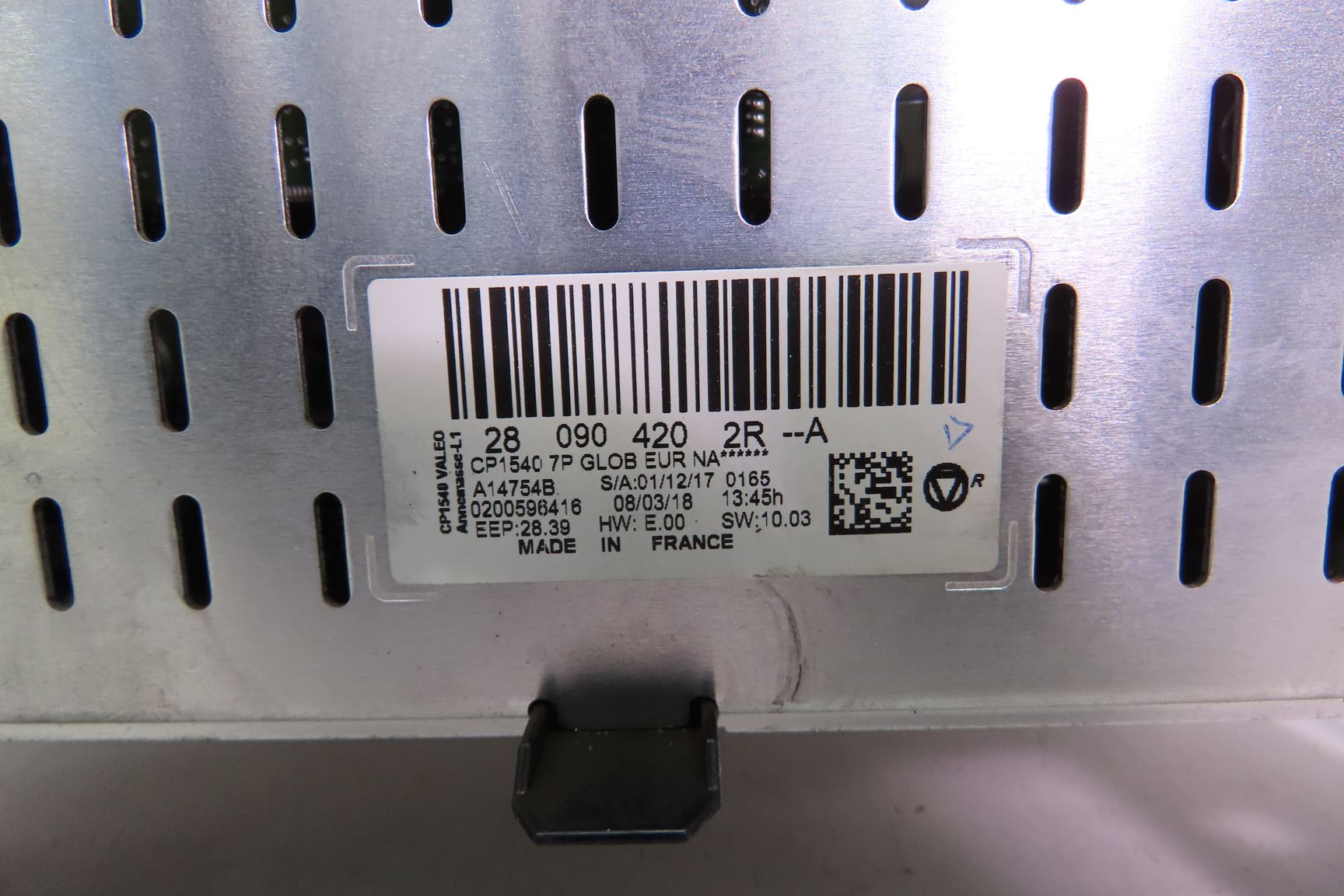 Talisman Display Display monitor RENAULT TALISMAN Grandtour (KP_) 1.6 dCi 130 16667623 ...