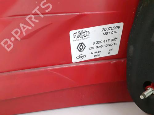 Right taillight RENAULT MEGANE II Saloon (LM0/1_) 1.9 dCi (LM14, LM1D) | BP29344775C35 