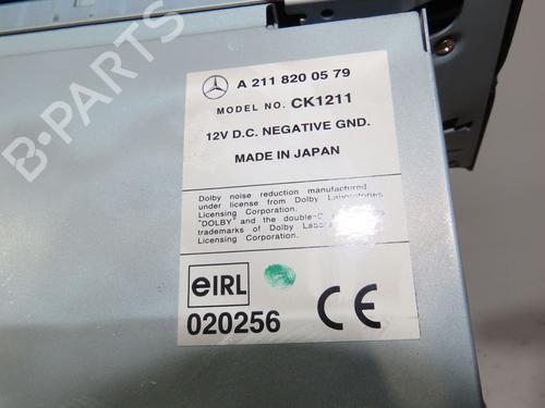 Used Radio Radio MERCEDES-BENZ E-CLASS (W211) E 220 CDI (211.006) (150 hp) 24487958 24487958