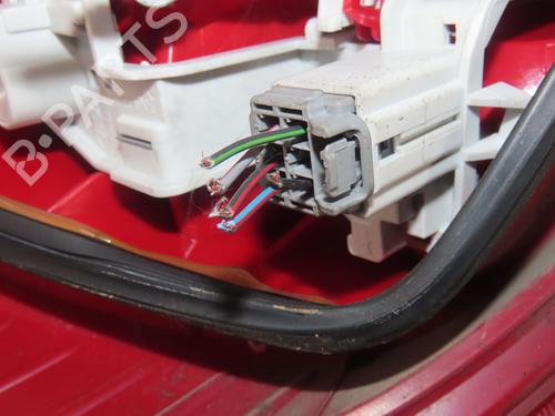 Used Right taillight Right taillight FORD FIESTA VI (CB1, CCN) 1.4 TDCi (70 hp) 40205078 40205078