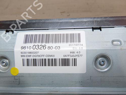 Display monitor PEUGEOT 3008 II SUV (MC_, MR_, MJ_, M4_) 2.0 BlueHDi 180 | BP20077879C48 