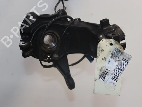 Used Left front steering knuckle PEUGEOT 208 I (CA_, CC_) 1.6 HDi / BlueHDi 75 (75 hp) 28159589