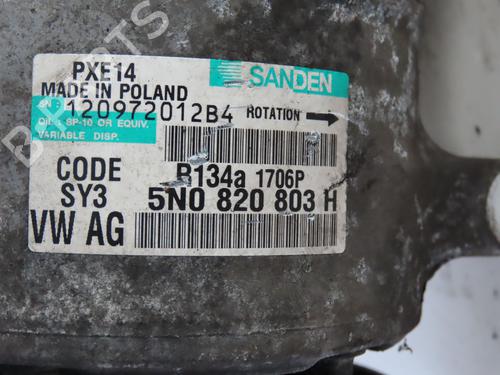 AC compressor VW POLO V (6R1, 6C1) 1.6 TDI | BP29901602M34