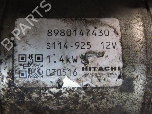 Starter OPEL MERIVA A MPV (X03) 1.7 CDTI (E75) | BP28206192M8 