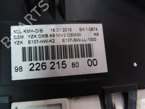Instrument cluster PEUGEOT 208 I (CA_, CC_) 1.6 HDi / BlueHDi 75 | BP18205684C47 