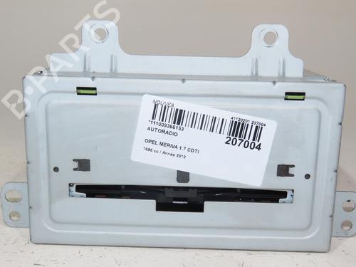 Radio OPEL MERIVA B MPV (S10) 1.7 CDTI (75) | BP24487941E6 