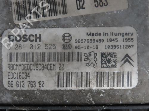 Engine control unit (ECU) PEUGEOT 206 Hatchback (2A/C) 1.4 HDi eco 70 | BP30798161M57