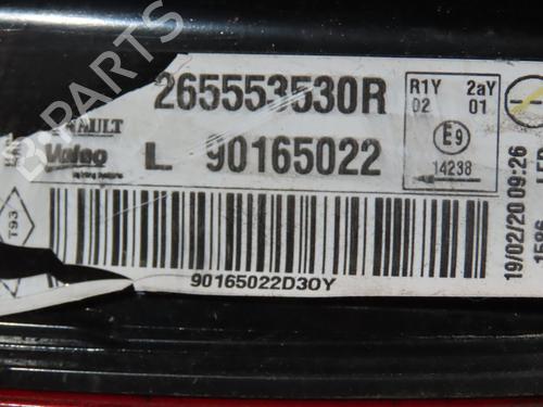 Left tailgate light RENAULT KADJAR (HA_, HL_) 1.5 BLUE dCi 115 (HLA6) | BP29293965C79