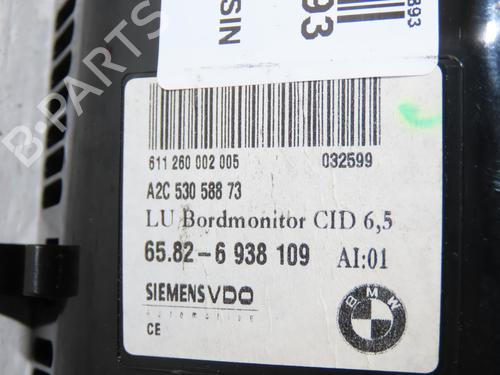 Used Display monitor BMW 5 (E60) 530 d (218 hp) 15100389