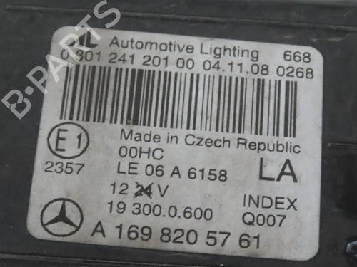 Used Left headlight MERCEDES-BENZ A-CLASS (W169) A 180 CDI (169.007, 169.307) (109 hp) 30522802