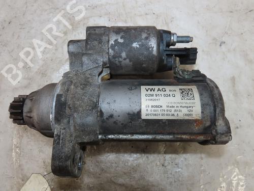 Startmotor AUDI A3 Sportback (8VA, 8VF) 1.5 TFSI (150 hp) 20340412