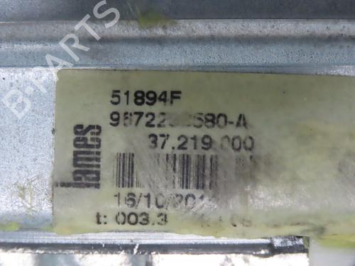 Used Rear right window mechanism CITROËN C3 Picasso (SH_) 1.6 HDI 90 (92 hp) 30117758