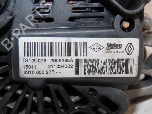 Alternator RENAULT MEGANE III Hatchback (BZ0/1_, B3_) 1.5 dCi (BZ09, BZ0D, BZ1W, BZ29, BZ14) | BP30139928M7