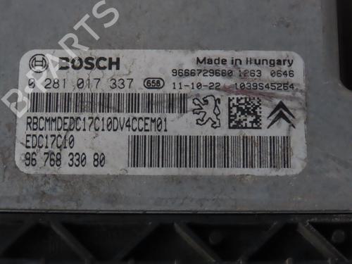 Engine control unit (ECU) CITROËN C3 II (SC_) 1.4 HDi 70 (SC8HZC, SC8HR0, SC8HP4) | BP36543899M57 - Image 2