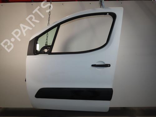 Used Left front door PEUGEOT PARTNER Box Body/MPV 1.6 HDi / BlueHDi 75 (75 hp) 19490687