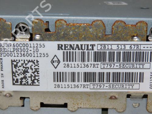 Radio RENAULT ESPACE IV (JK0/1_) 2.0 dCi (JK02, JK03) | BP24323426E6 