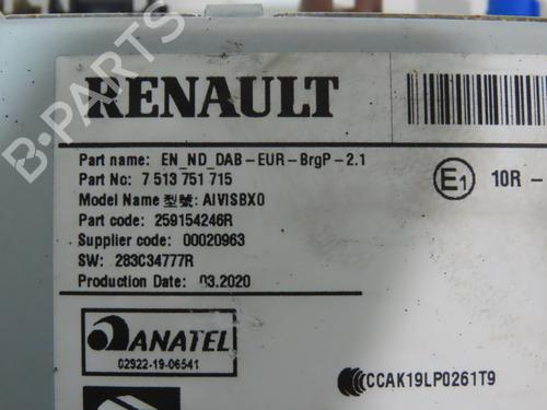 Radio RENAULT CAPTUR II (HF_) Blue dCi 95 (HFAF) | BP15643995E6 