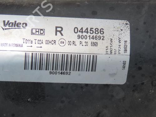 Right headlight OPEL CORSA D (S07) 1.3 CDTI (L08, L68) | BP30093258C29