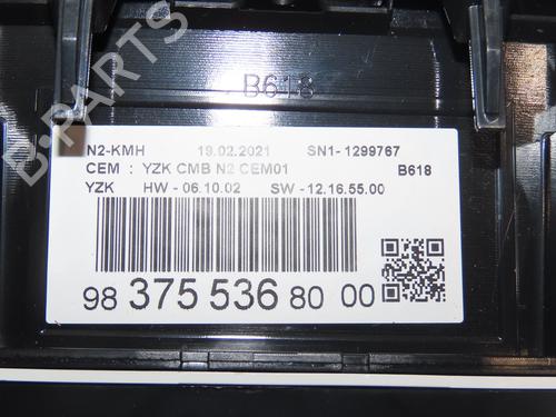 Used Instrument cluster CITROËN C3 III (SX) 1.5 BlueHDi 100 (SXYHYP, SXYHTU) (102 hp) 24706881