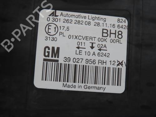 Used Right headlight OPEL ASTRA J GTC 2.0 OPC Turbo (08) (280 hp) 30291896