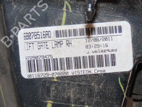 Right tailgate light FIAT FREEMONT (345_) 2.0 JTD 4x4 | BP29846189C80