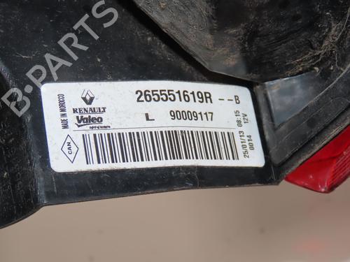 Left taillight DACIA DOKKER MPV (KE_) 1.5 dCi / Blue dCi 75 (KEAJ, KEAH, KEJW) | BP31277568C34