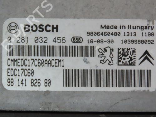 Used Engine control unit (ECU) PEUGEOT 208 I (CA_, CC_) 1.6 HDi / BlueHDi 75 (75 hp) 27856606