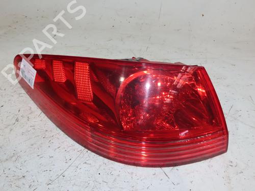 Used Left taillight PEUGEOT 607 (9D, 9U) 2.2 HDi (170 hp) 21800352