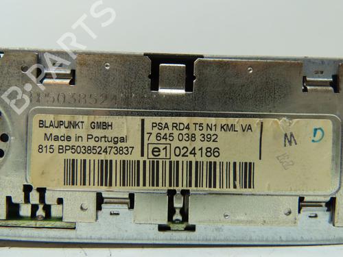 Radio PEUGEOT 307 (3A/C) 1.6 16V | BP15891960E6 