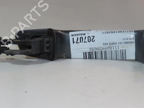Used Front right exterior door handle AUDI A3 (8V1, 8VK) 1.6 TDI (105 hp) 26197515