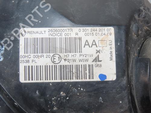 Left headlight RENAULT MEGANE II (BM0/1_, CM0/1_) 1.5 dCi (BM1E, CM1E) | BP24442175C28 