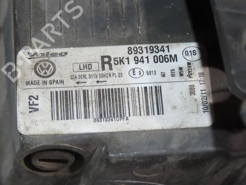 Right headlight VW GOLF VI (5K1) 1.6 TDI | BP39221530C29 - Image 5