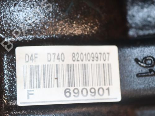 Engine RENAULT CLIO III (BR0/1, CR0/1) 1.2 16V (BR02, BR0J, BR11, CR02, CR0J, CR11) | BP31747717M1 