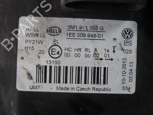 Left headlight VW GOLF PLUS V (5M1, 521) 1.4 TSI | BP40026858C28 - Image 2