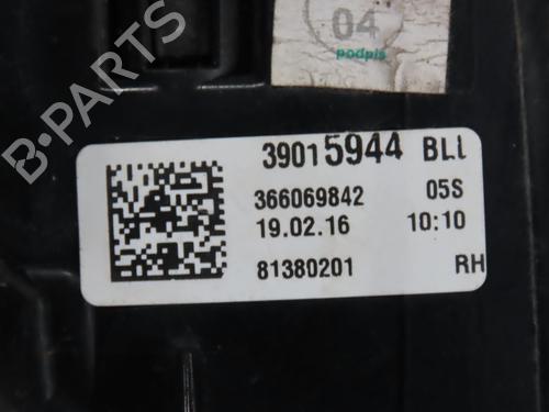 Used Right taillight Right taillight OPEL ASTRA K (B16) 1.4 Turbo (68) (125 hp) 33835912 33835912