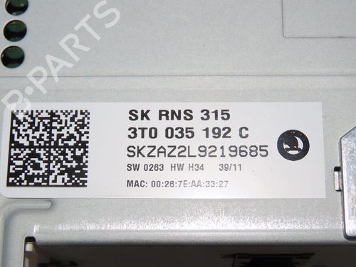 Radio SKODA YETI (5L) 2.0 TDI | BP24487955E6 