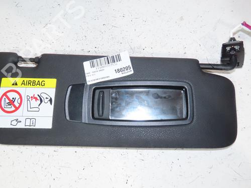 Used Right sun visor BMW X3 (F25) xDrive 20 d (190 hp) 24489512