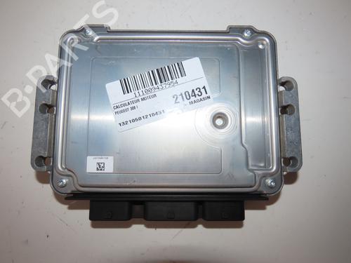 Motorstyringsenhed PEUGEOT 308 I (4A_, 4C_) 1.6 HDi (109 hp) 25150149